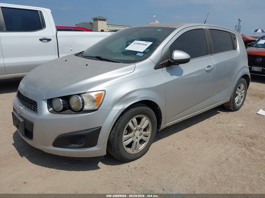 CHEVROLET SONIC 2014 VIN 1G1JC6SH2E4101647
