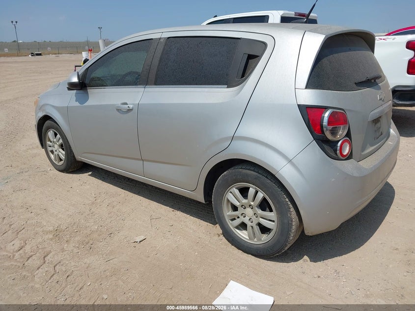 CHEVROLET SONIC 2014 VIN 1G1JC6SH2E4101647