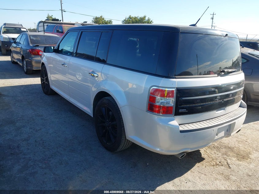 Vin: 2fmgk5c89hba04089, lot: 46488893, ford flex sel 20173