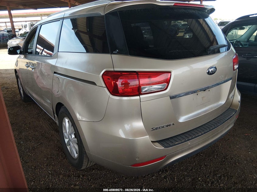 KIA SEDONA 2015 VIN KNDMB5C1XF6027998