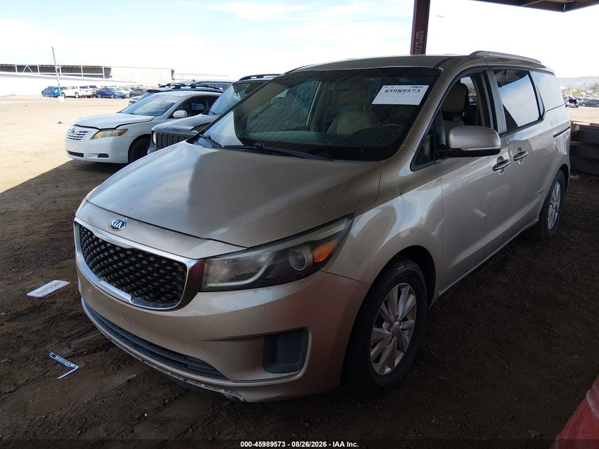 2015 KIA SEDONA auction photo 2