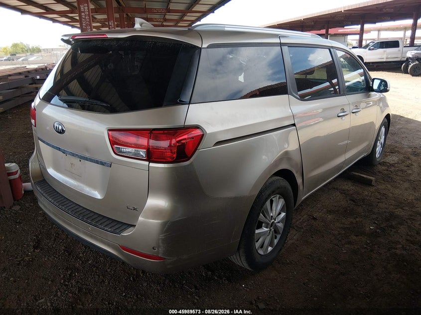 2015 KIA SEDONA auction photo 4