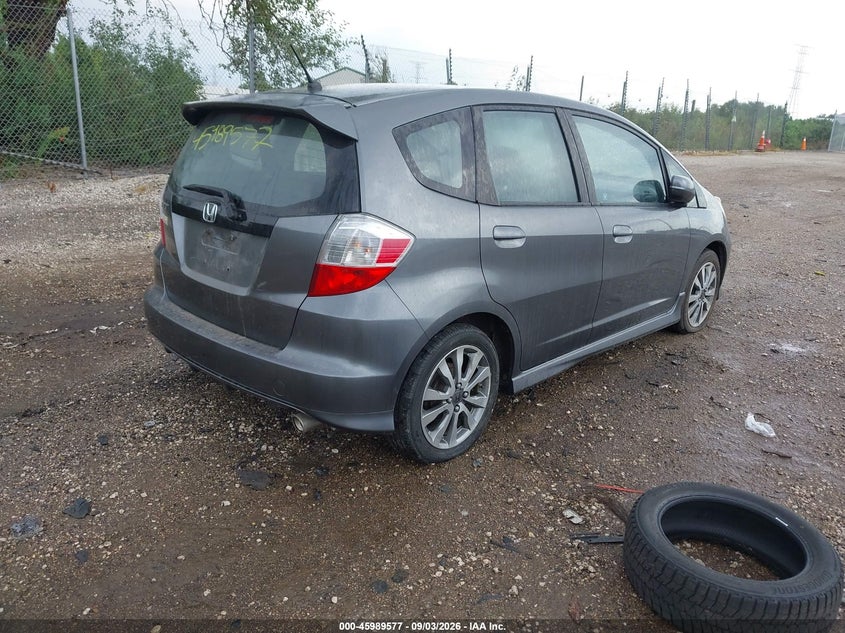 2013 HONDA FIT auction photo 4