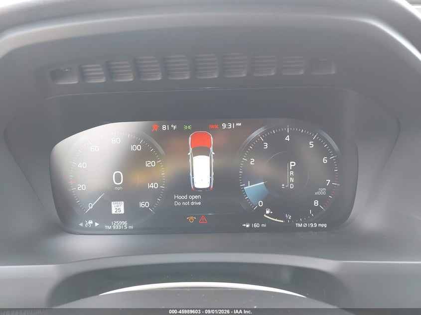 VOLVO XC90 2020 VIN YV4A22PK5L1563512