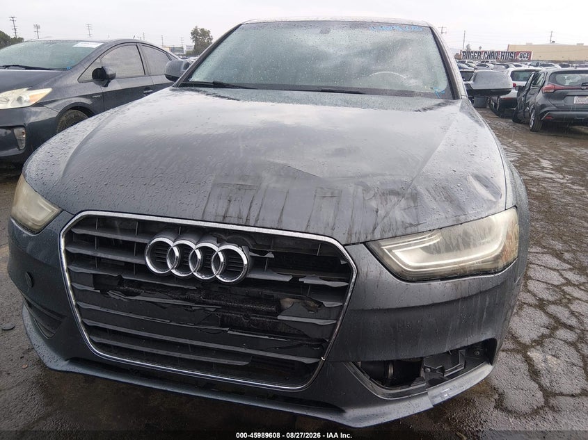 AUDI A4 2013 VIN WAUBFAFL2DN004183