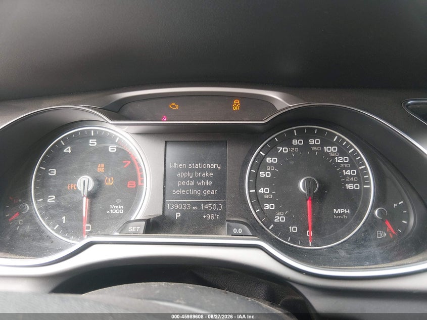 AUDI A4 2013 VIN WAUBFAFL2DN004183