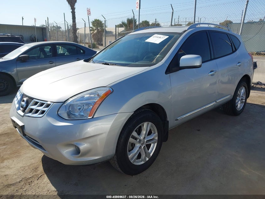 2012 Nissan Rogue, Normal Wear & Tear, IAAI, VIN JN8AS5MT7CW605221 — photo 2