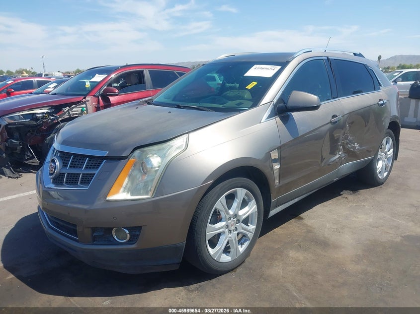 2011 Cadillac SRX, Левый бок, IAAI, VIN 3GYFNCEY28S616039 — фото 2