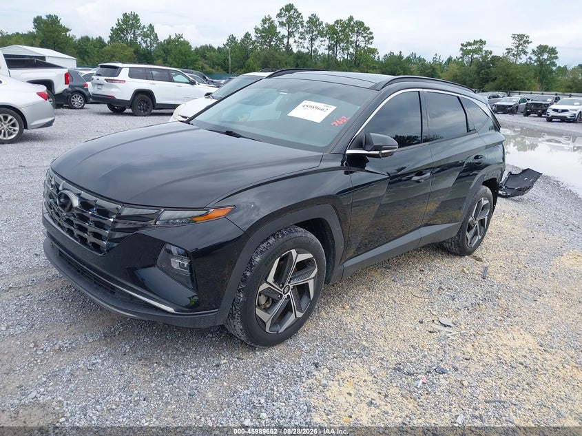 2022 HYUNDAI TUCSON auction photo 2