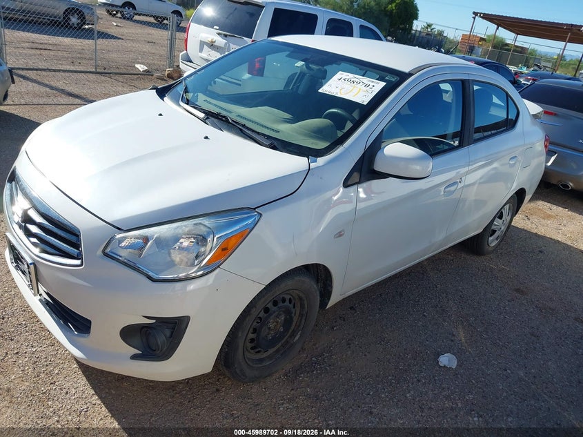 Vin: ml32f3fj3hhf19300, lot: 46489027, mitsubishi mirage g4 es 20172