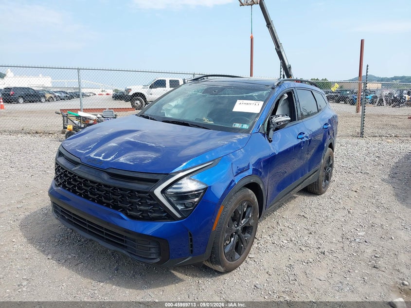 Vin: 5xyk6cdf3sg278069, lot: 46489038, kia sportage x-line 20252