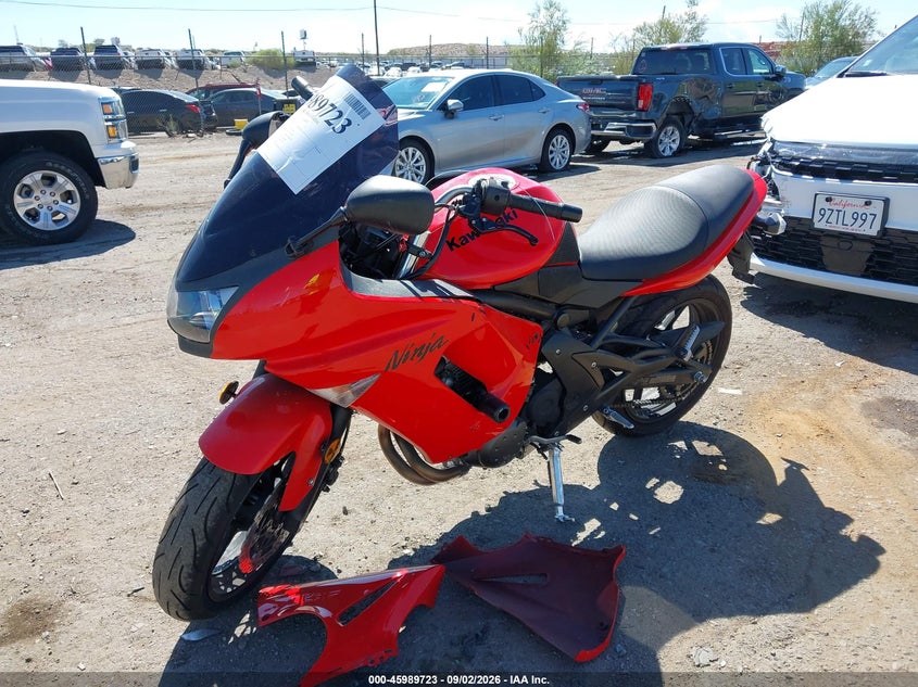 2008 KAWASAKI EX650 auction photo 2