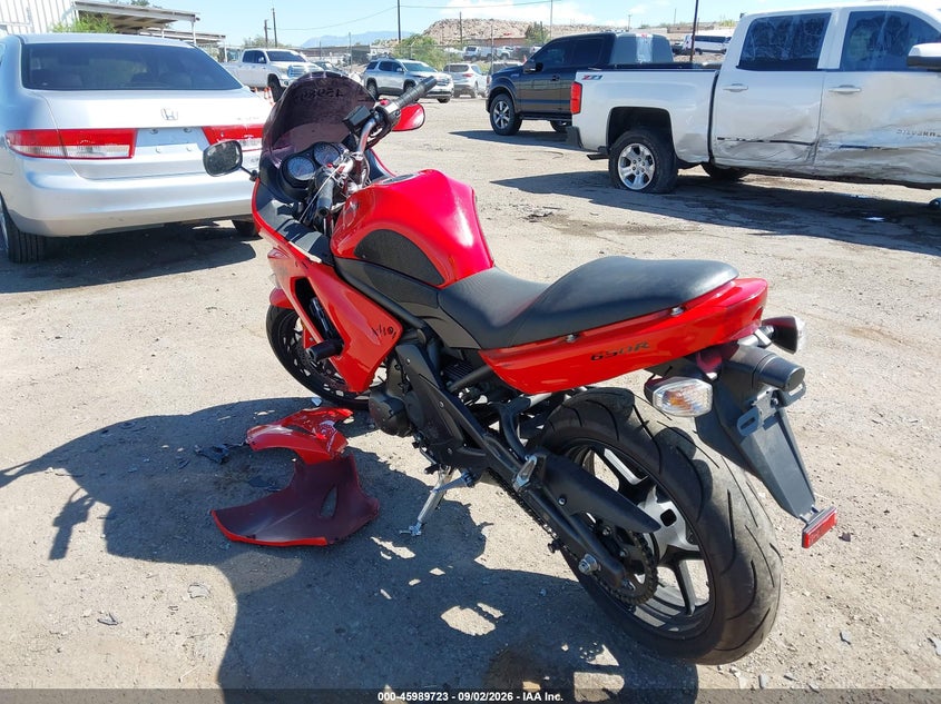 2008 KAWASAKI EX650 auction photo 3