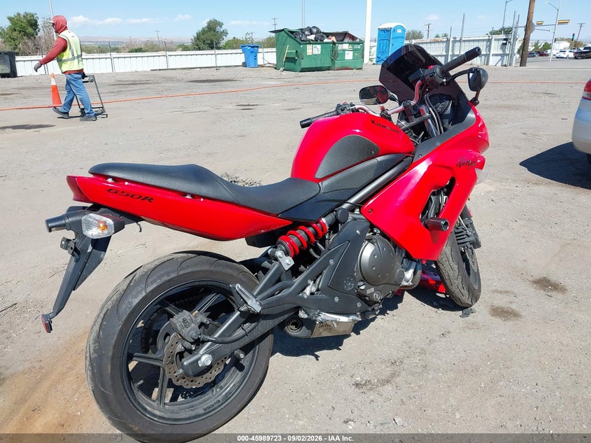 2008 KAWASAKI EX650 auction photo 4