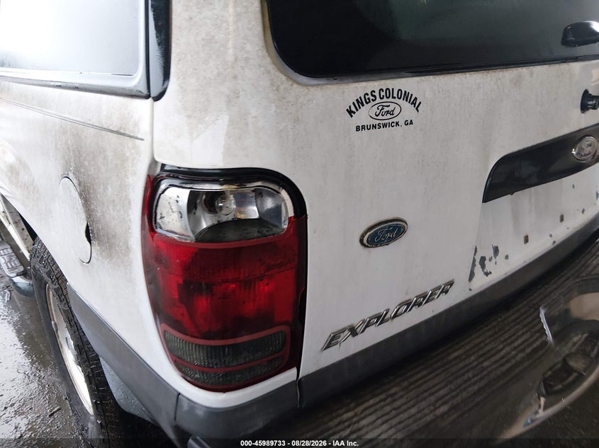 FORD EXPLORER 2000 VIN 1FMZU63E4YUA56254