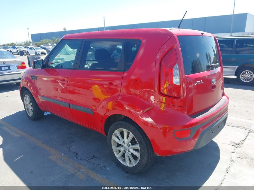 2012 KIA SOUL HATCHBACK 2.0L I-4 DOHC, VVT, REGULAR , 164HP