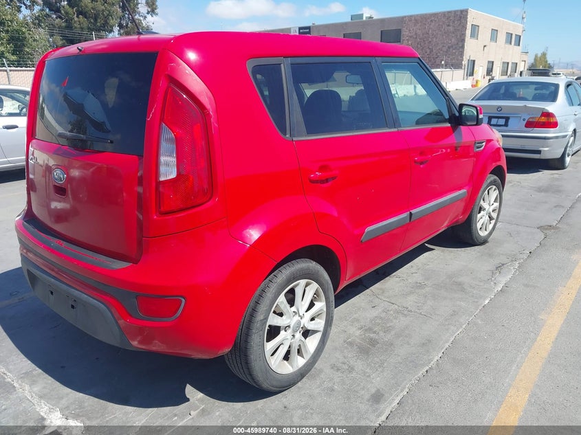 2012 KIA SOUL HATCHBACK 2.0L I-4 DOHC, VVT, REGULAR , 164HP
