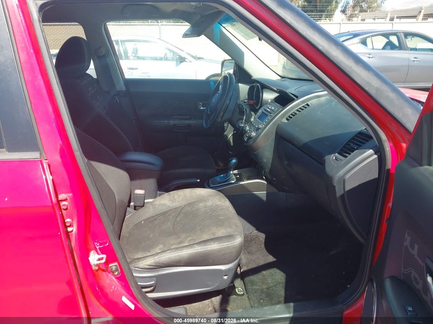 2012 KIA SOUL HATCHBACK 2.0L I-4 DOHC, VVT, REGULAR , 164HP