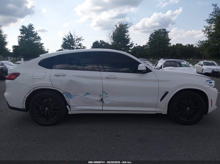 BMW X4 2021 VIN 5UX2V1C03M9H09939