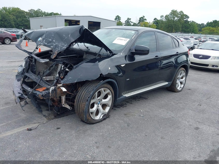 2014 BMW X6, Обычный износ, IAAI, VIN 5UXFG2C58E0H09891 — фото 2