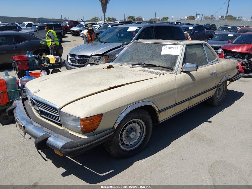 1978 MERCEDES-BENZ SL-CLASS auction photo 2