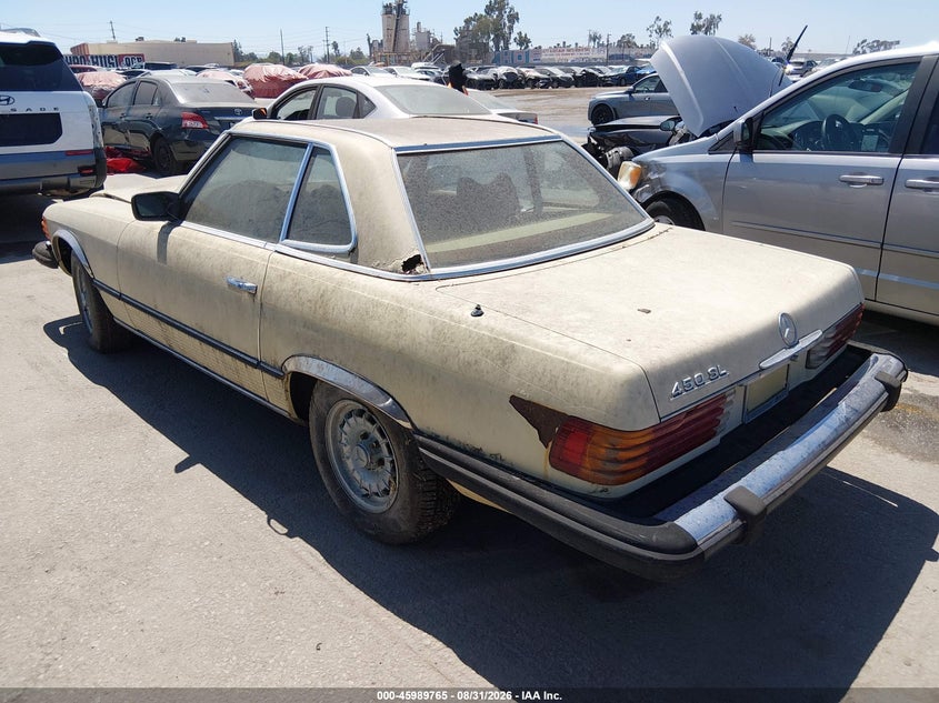 1978 MERCEDES-BENZ SL-CLASS auction photo 3