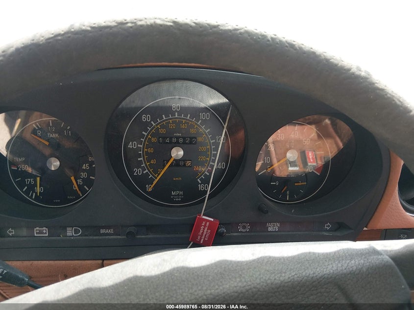 1978 MERCEDES-BENZ SL-CLASS auction photo 7