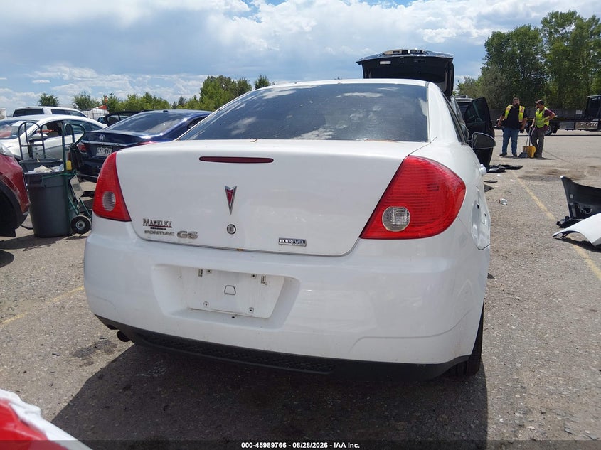 PONTIAC G6 2010 VIN 1G2ZA5E00A4120471