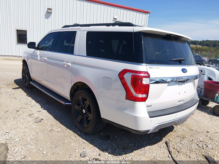 Vin: 1fmjk1ht3kea11997, lot: 46489095, ford expedition max xlt 20193