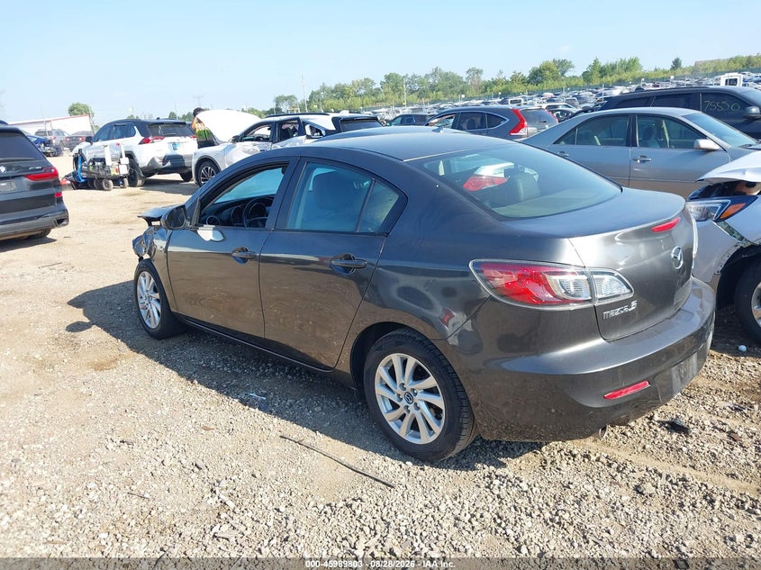 Vin: jm1bl1wp0d1820766, lot: 46489128, mazda mazda3 i grand touring 20133