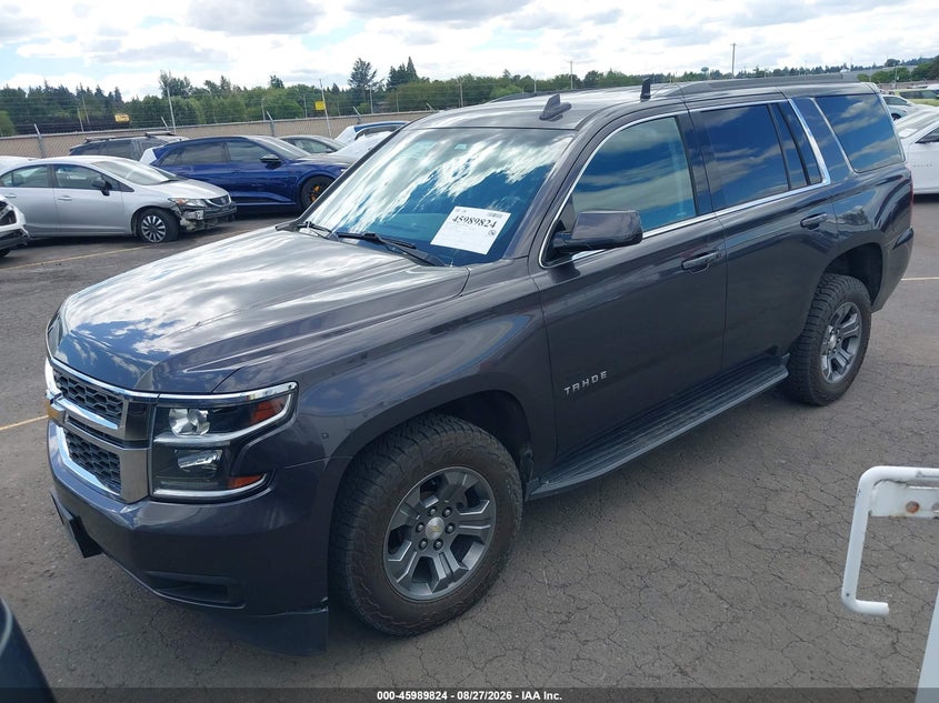 2018 Chevrolet Tahoe Ls, Normal Wear & Tear, IAAI, VIN 1GNSKAEC8JR337810 — photo 2