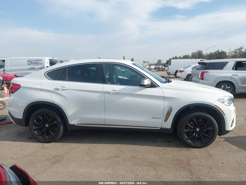 BMW X6 2016 VIN 5UXKU2C58G0N79618