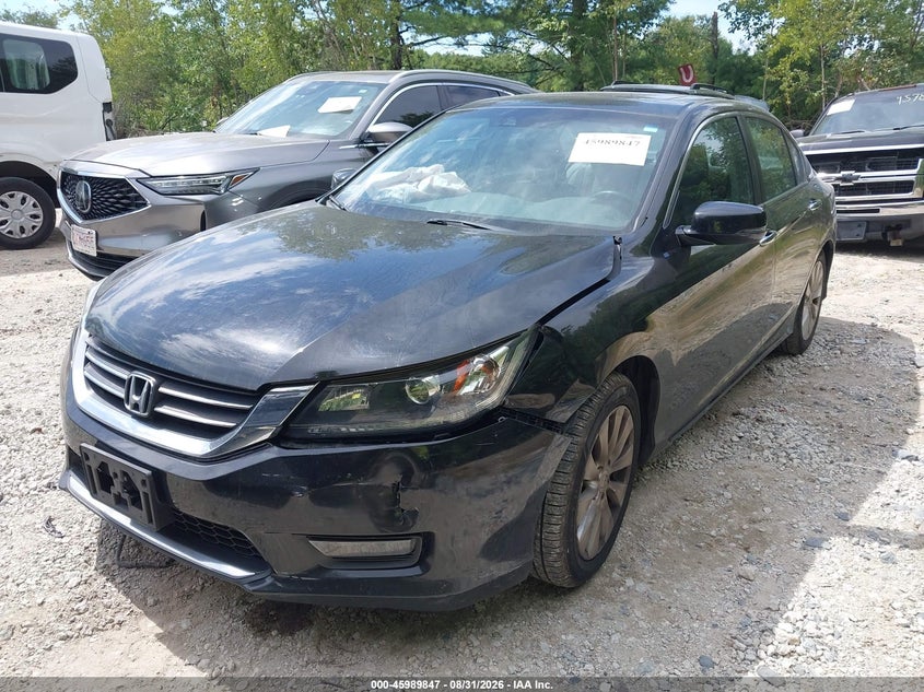 Vin: 1hgcr2f81ea239071, lot: 46489172, honda accord ex-l 20142