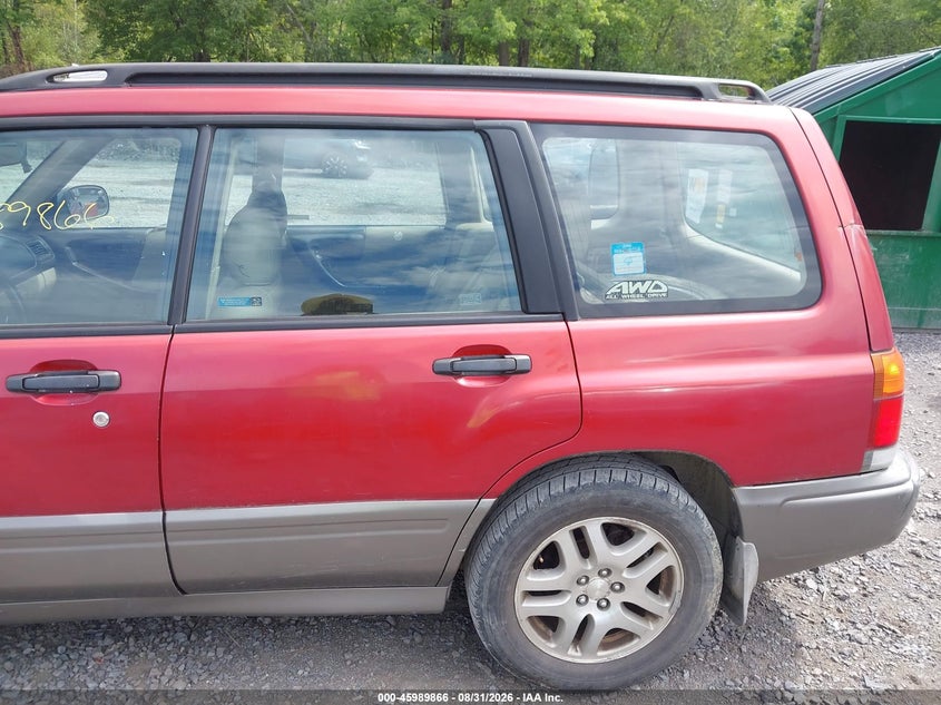 2000 SUBARU FORESTER auction photo 6