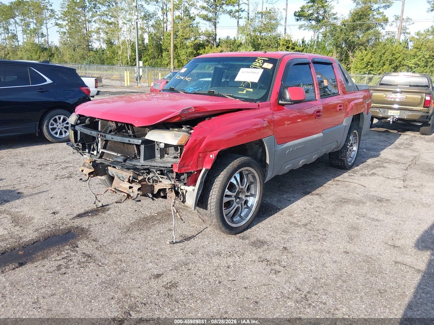 2002 CHEVROLET AVALANCHE 1500 — zdjęcie 2