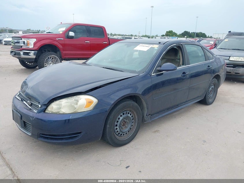 2011 Chevrolet Impala, Front End, IAAI, VIN 2G1WF5EK1B1313560 — photo 2