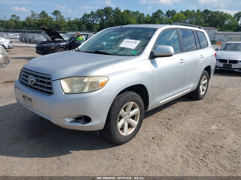 2009 Toyota Highlander, Обычный износ, IAAI, VIN JTEES41A992133805 — фото 2