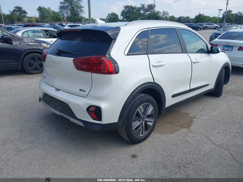 Vin: kndce3lcxn5493640, lot: 46489320, kia niro ex premium 20224