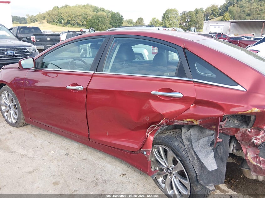 HYUNDAI SONATA 2012 VIN 5NPEC4AB7CH479139
