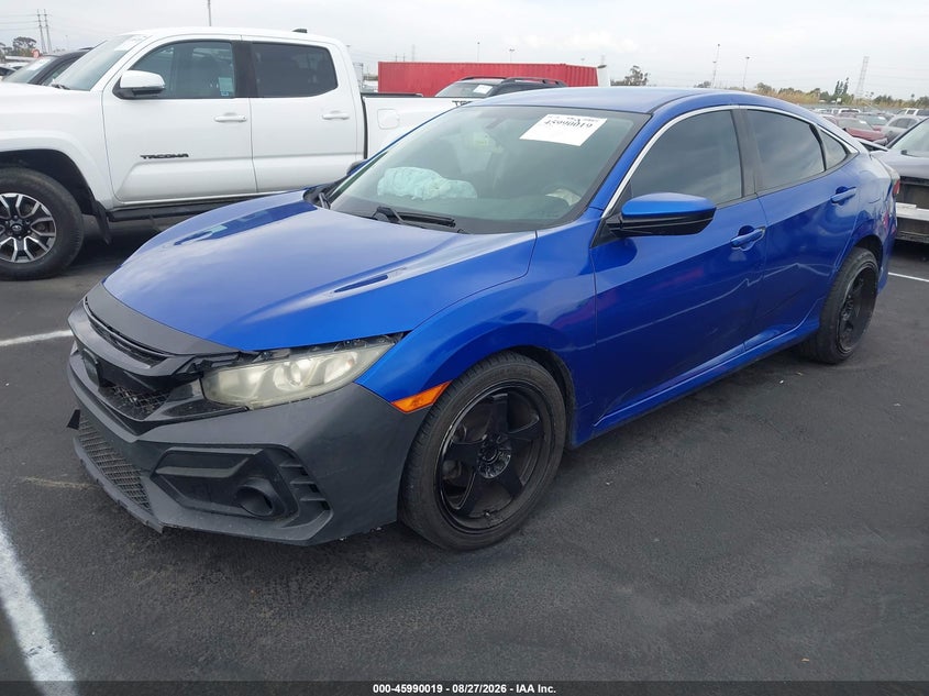 2016 Honda Civic, Front End, IAAI, VIN 19XFC2F55GE232966 — photo 2