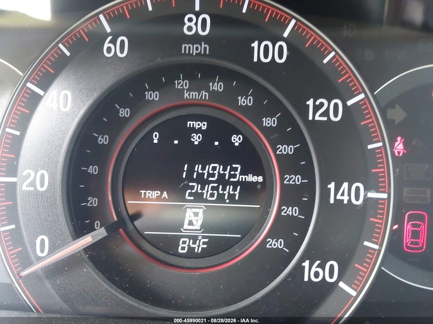 2017 HONDA ACCORD auction photo 7