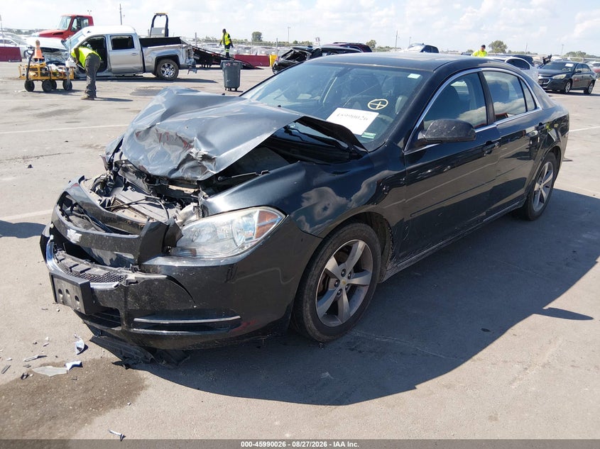 2011 Chevrolet Malibu, Front End, IAAI, VIN 1G1ZC5E19BF359837 — photo 2