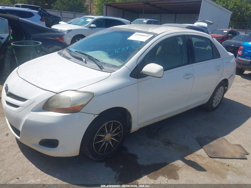 2007 Toyota Yaris, Обычный износ, IAAI, VIN JTDBT923671056198 — фото 2