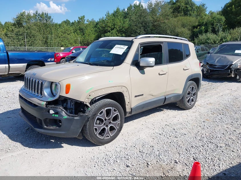 2015 Jeep Renegade, Left Side, IAAI, VIN ZACCJBDT4FPB94075 — photo 2