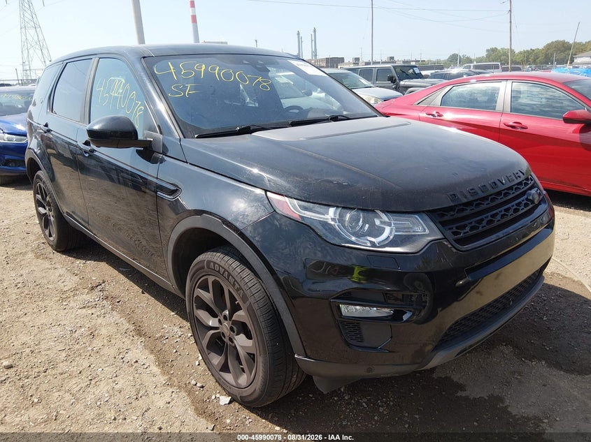 Vin: salcr2bg3hh640086, lot: 46489403, land rover discovery sport hse 20171