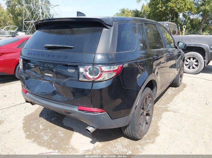 Vin: salcr2bg3hh640086, lot: 46489403, land rover discovery sport hse 20174
