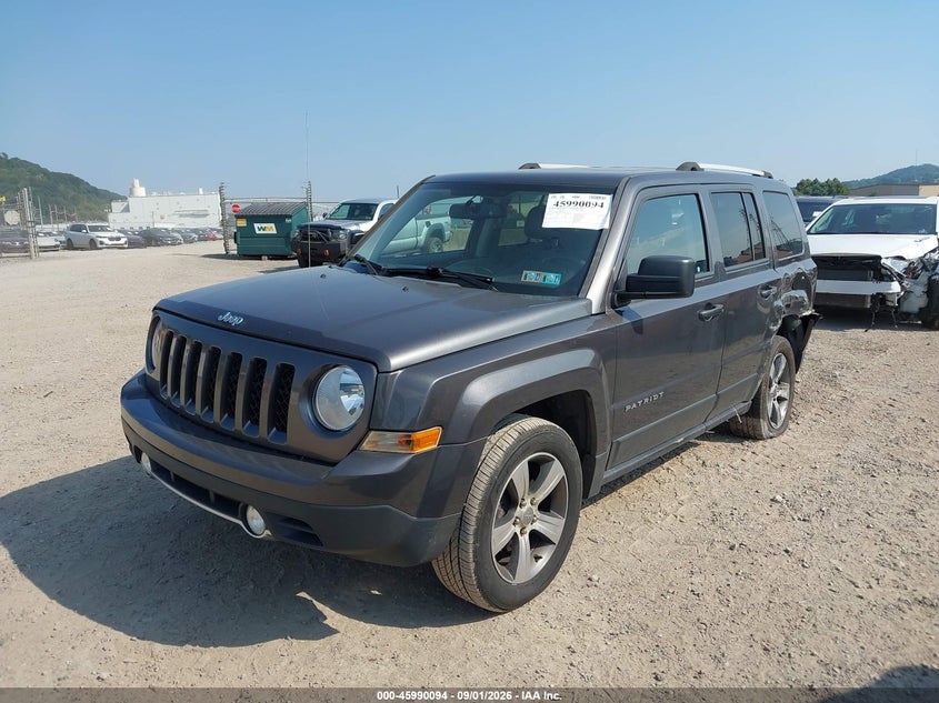 Vin: 1c4njrfb1gd639698, lot: 46489419, jeep patriot high altitude edition 20162