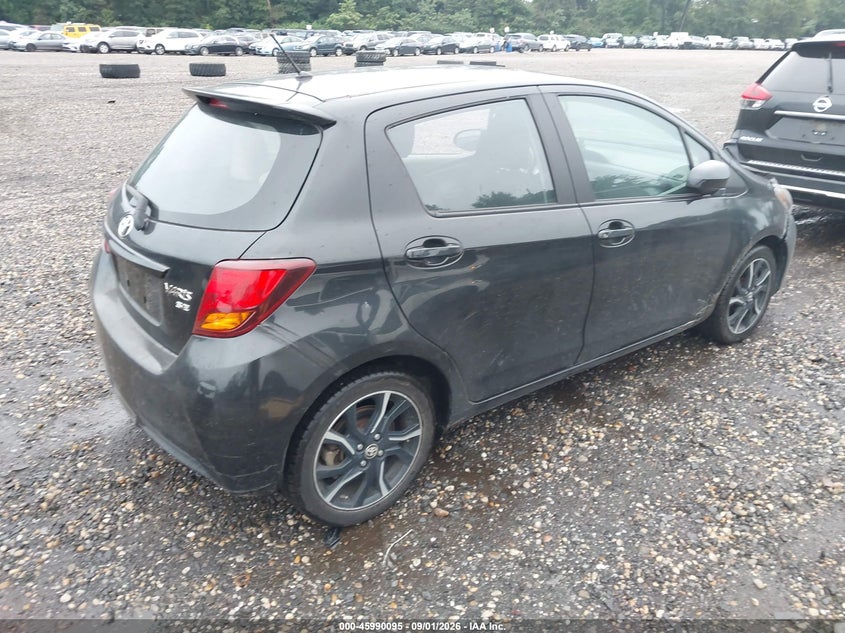 2015 TOYOTA YARIS auction photo 4