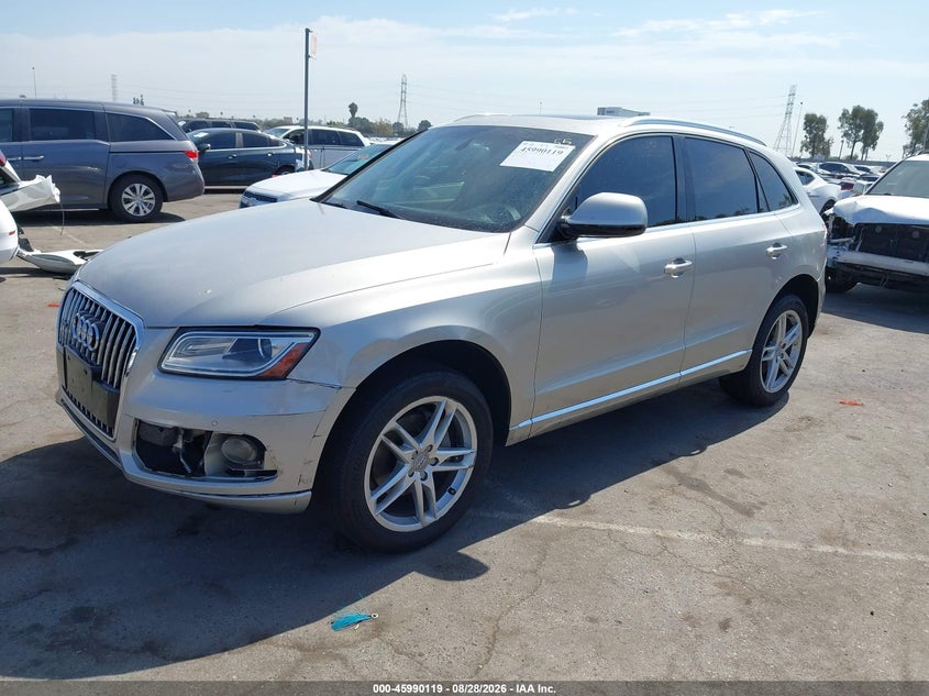 2016 Audi Q5, Обычный износ, IAAI, VIN WA1L2AFP1GA085480 — фото 2