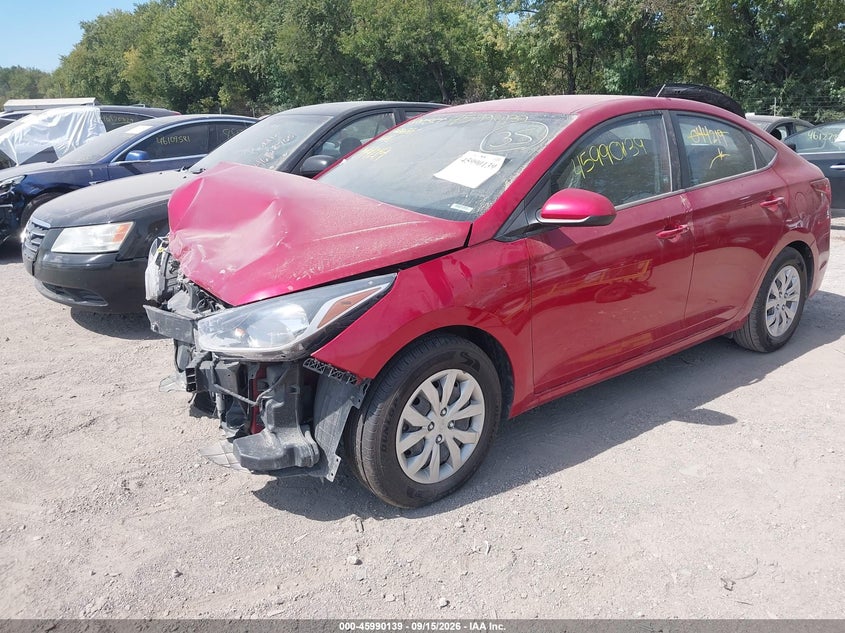Vin: 3kpc24a33ke044219, lot: 46489464, hyundai accent se 20192